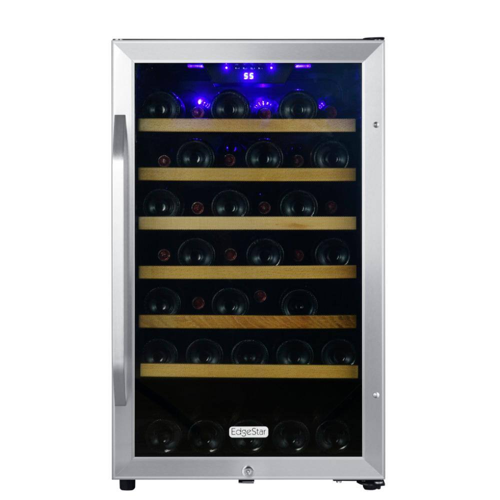 EdgeStar Single Zone 44-Bottle Freestanding Wine Cooler CWF440SZ