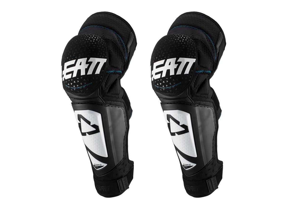 Leatt EXT Knee & Shin Guard - White-Black