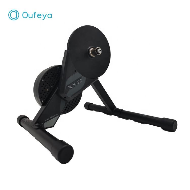 XX22 Oufeya ANT+ Smart Indoor Power Bike Trainer with Cassette Installed for  Onelap Online Cycling