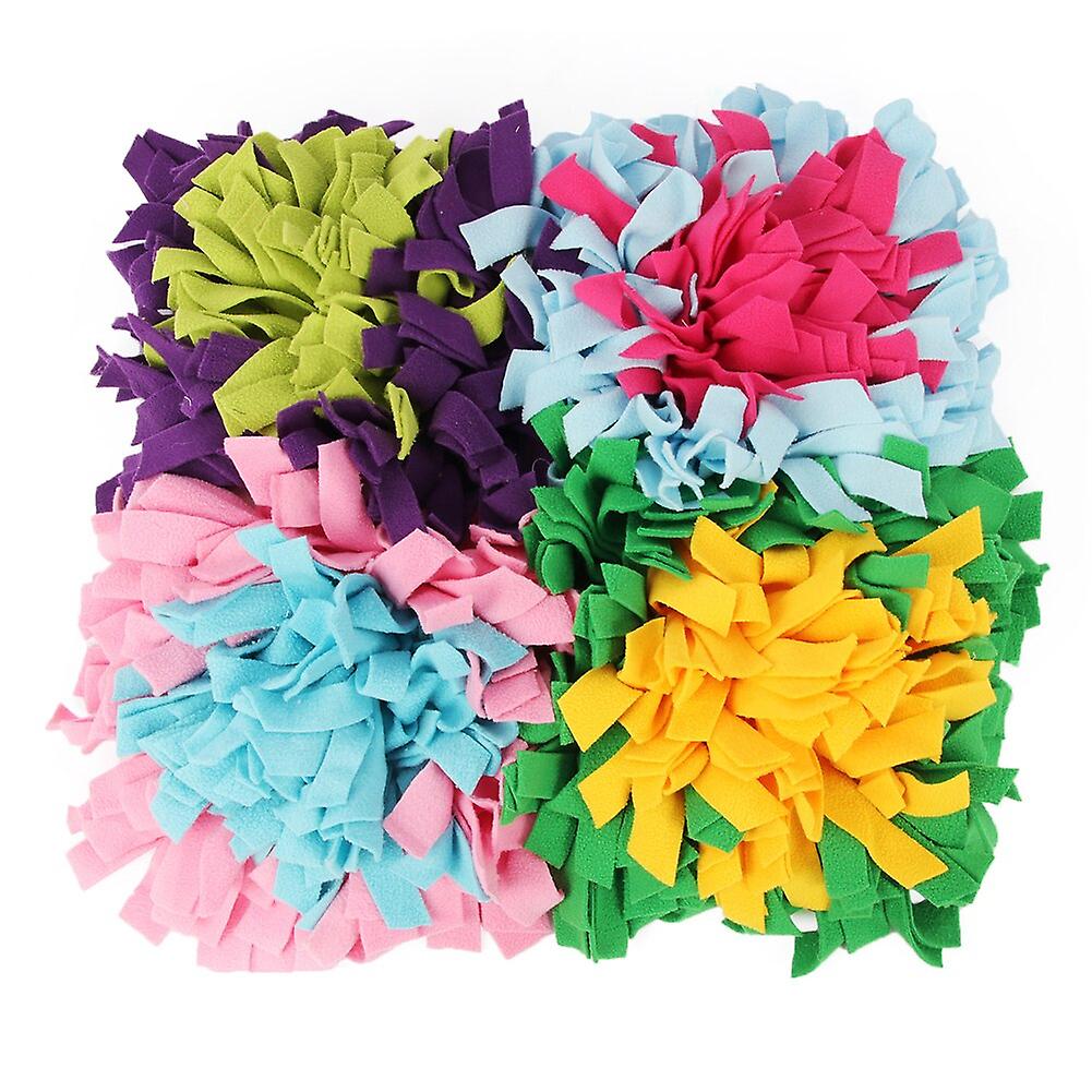 8 Colors dog puzzle snuffle mat