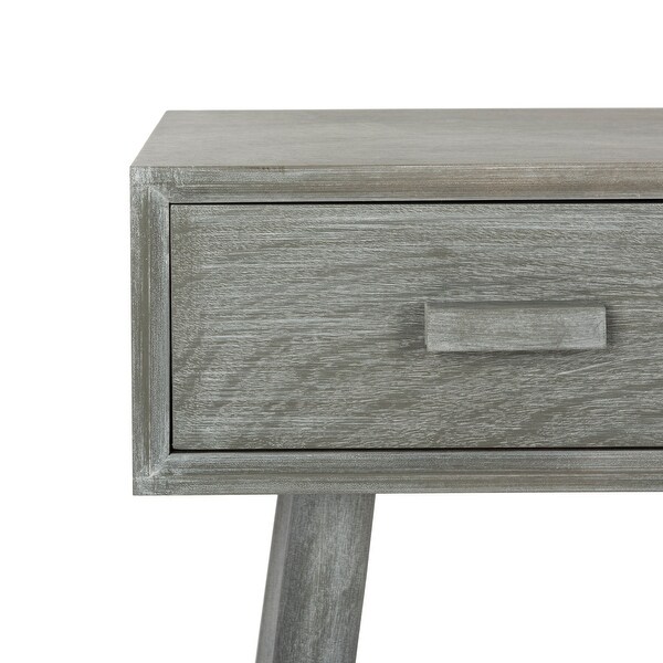 SAFAVIEH Albus Slate Grey 3-drawer Console Table - 41.8