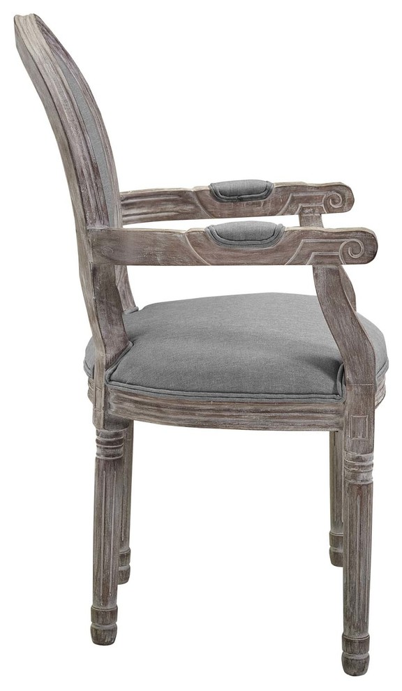 Country Farm House Dining Side Chair  Set of 2  Fabric Wood   Farmhouse   Dining Chairs   by House Bound  Houzz