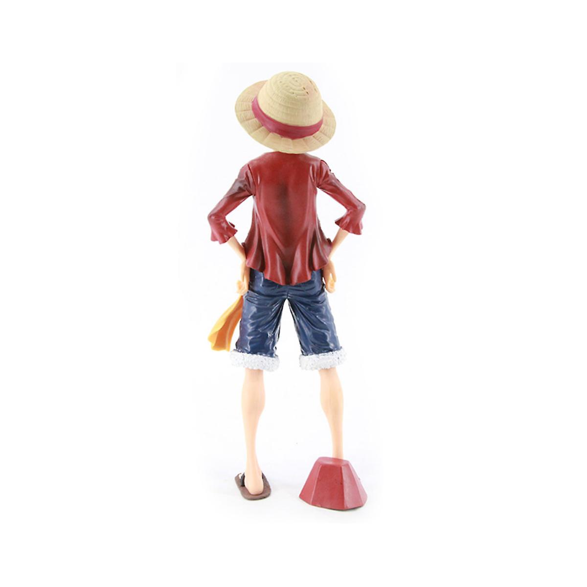 Smile Luffy Stand Pose One Piece Anime Action Figure Toy Model 25cm