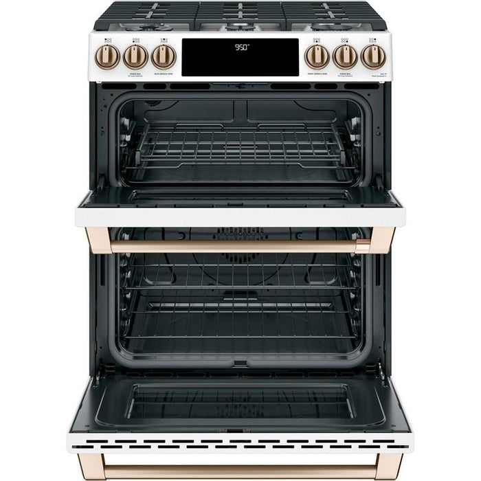 GE Cafe CC2S950P4MW2 DualFuel DoubleOven Range with Convection Matt