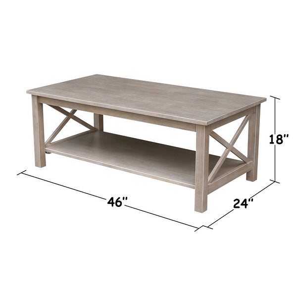 Solid Hardwood Hampton Coffee Table