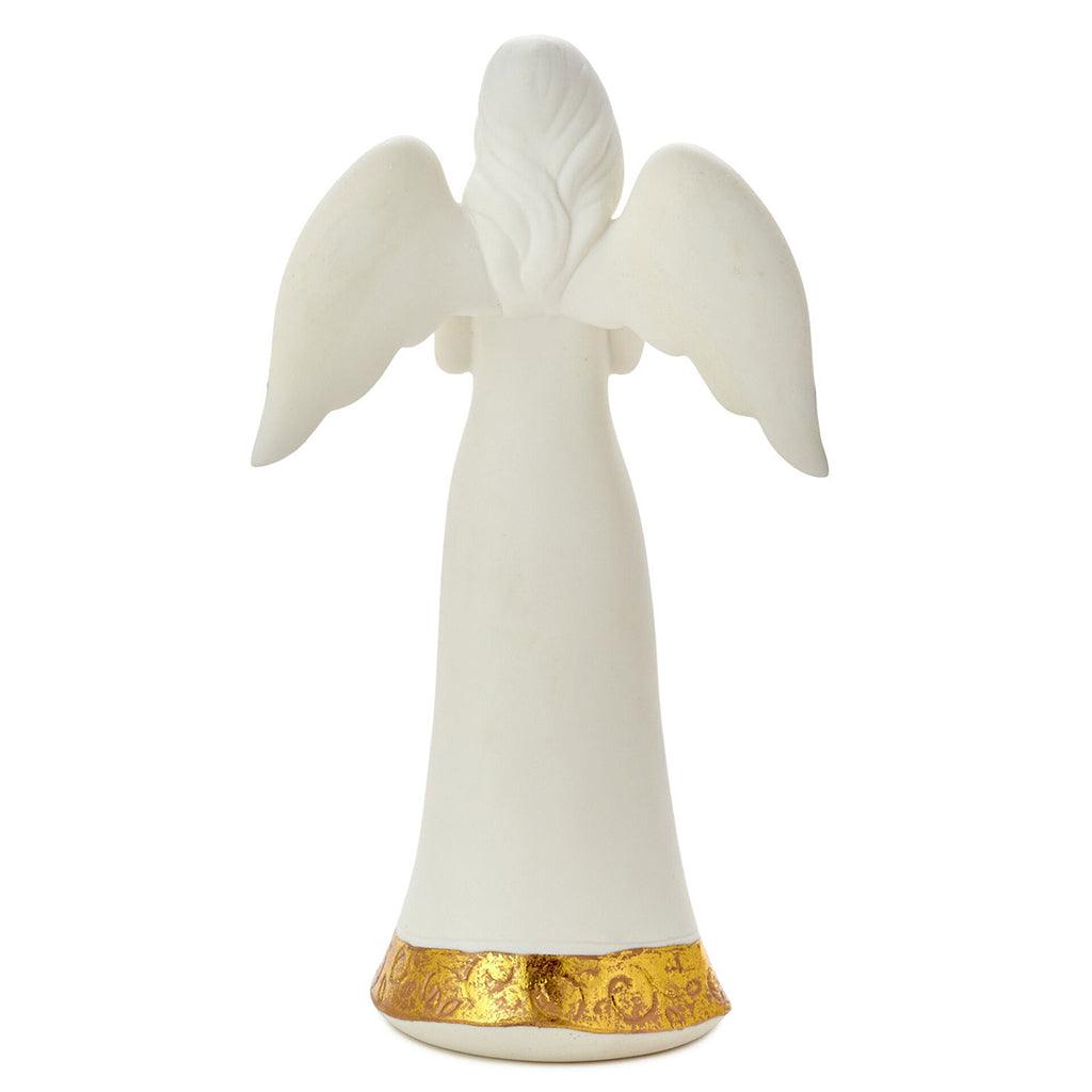 Hallmark  Etched in a Mom's Heart Angel Figurine, 8.75