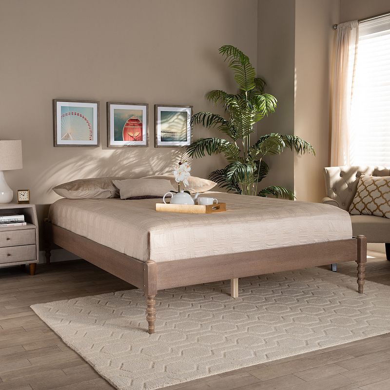 Baxton Studio Cielle Bed Frame