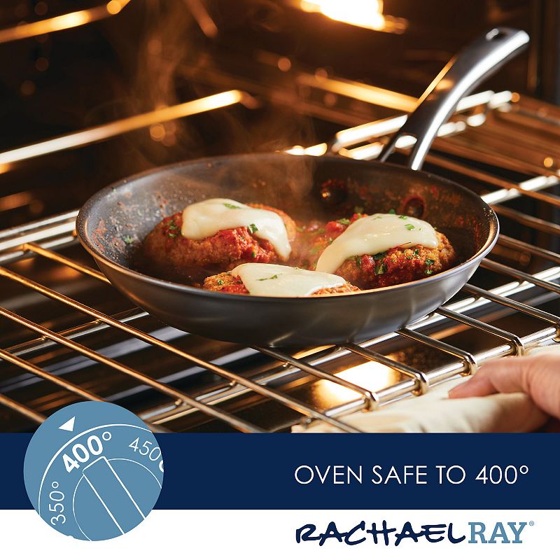 Rachael Ray Cook + Create 10-in. Hard-Anodized Nonstick Frypan