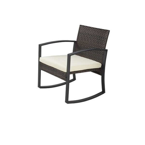 Saint Birch 3pcs Wicker Rocker Set