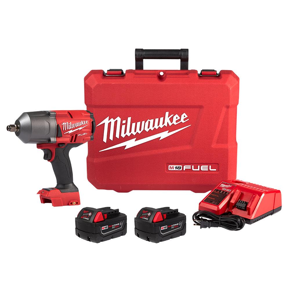 MW M18 FUEL High Torque 1/2 Impact Wrench with Friction Ring Kit 2767-22R from MW