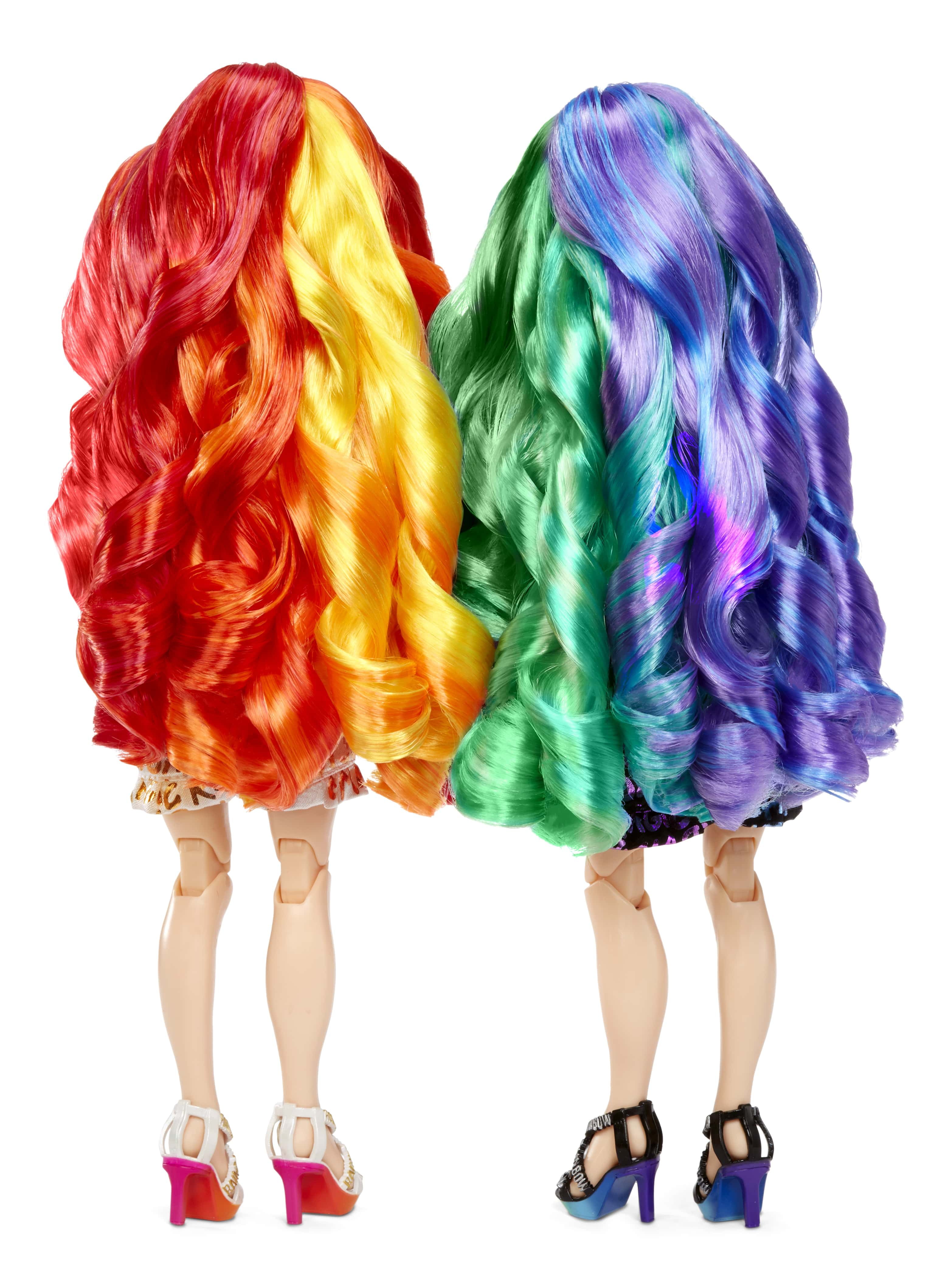 Rainbow High, Special Edition Twin (2-Pack) Fashion Dolls, Laurel & Holly De'Vious