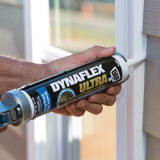 DAP Dynaflex Ultra 10.1 oz. Clear Advanced Exterior Window Door and Siding Sealant (2-Pack) 7079818212