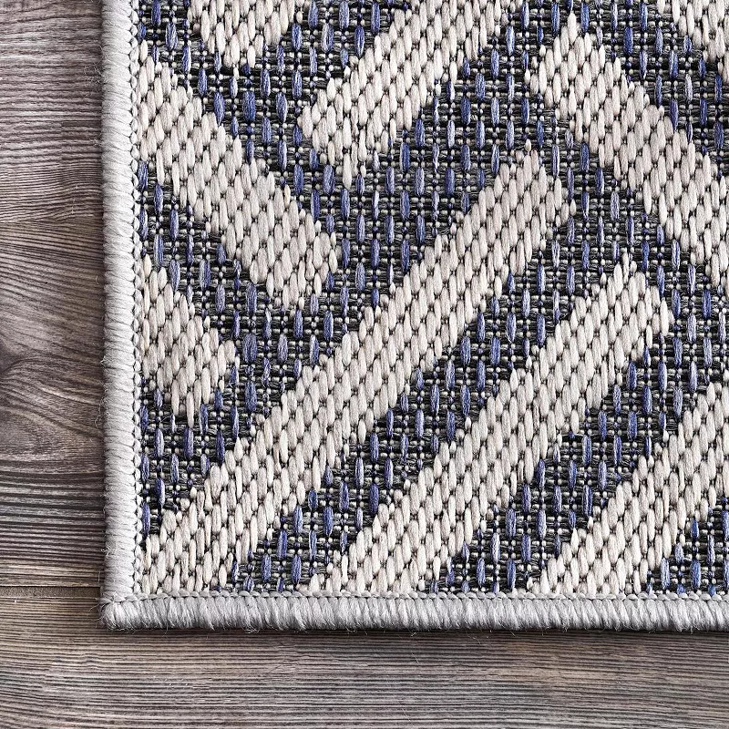 nuLOOM Wynter Homely Herringbone Indoor/Outdoor Area Rug