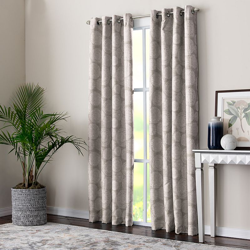 Corona Curtain 1-panel Mandera Grommet Top Window Curtain