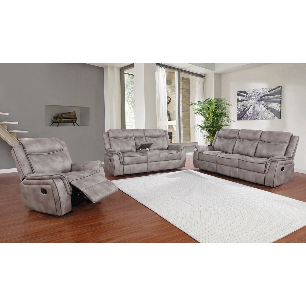 Coaster Furniture Lawrence 2 piece Upholstered Tufted Living Room Set