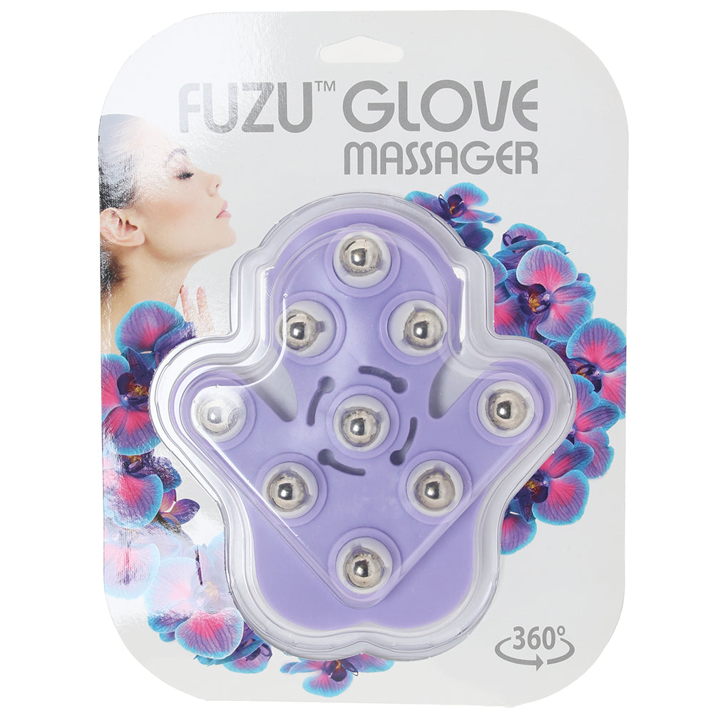 Fuzu Glove Massager in Purple