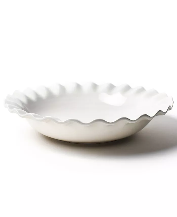 Coton Colors by Laura Johnson Signature White 13 Ruffle Best Bowl