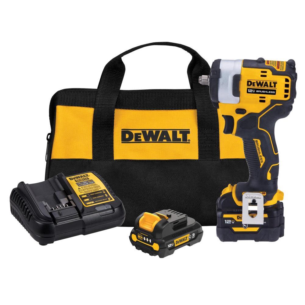 DEWALT 12V MAX Impact Wrench Kit 3/8