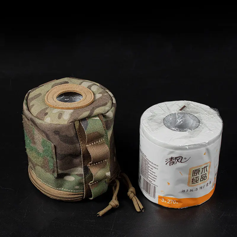 Outdoor Hiking Roll Paper Hanging Cover Box Case Toilet Paper Holder Storage