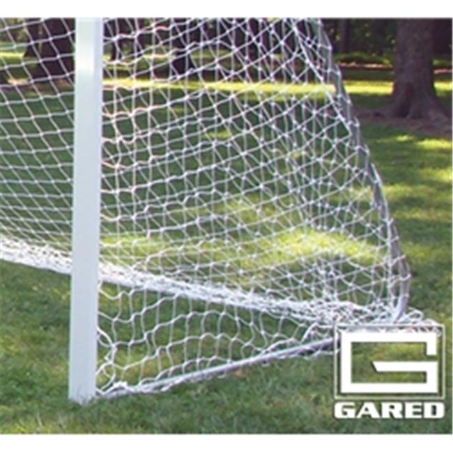 Gared Sports  8 ft. x 24 ft. FIFA-style Soccer Net  4 MM - White