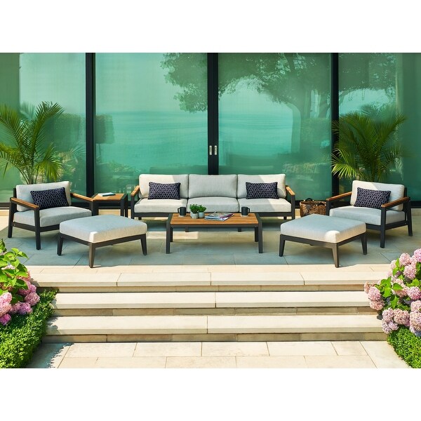 NewAge Products Outdoor Furniture Rhodes 4 Seater Patio Chat Set