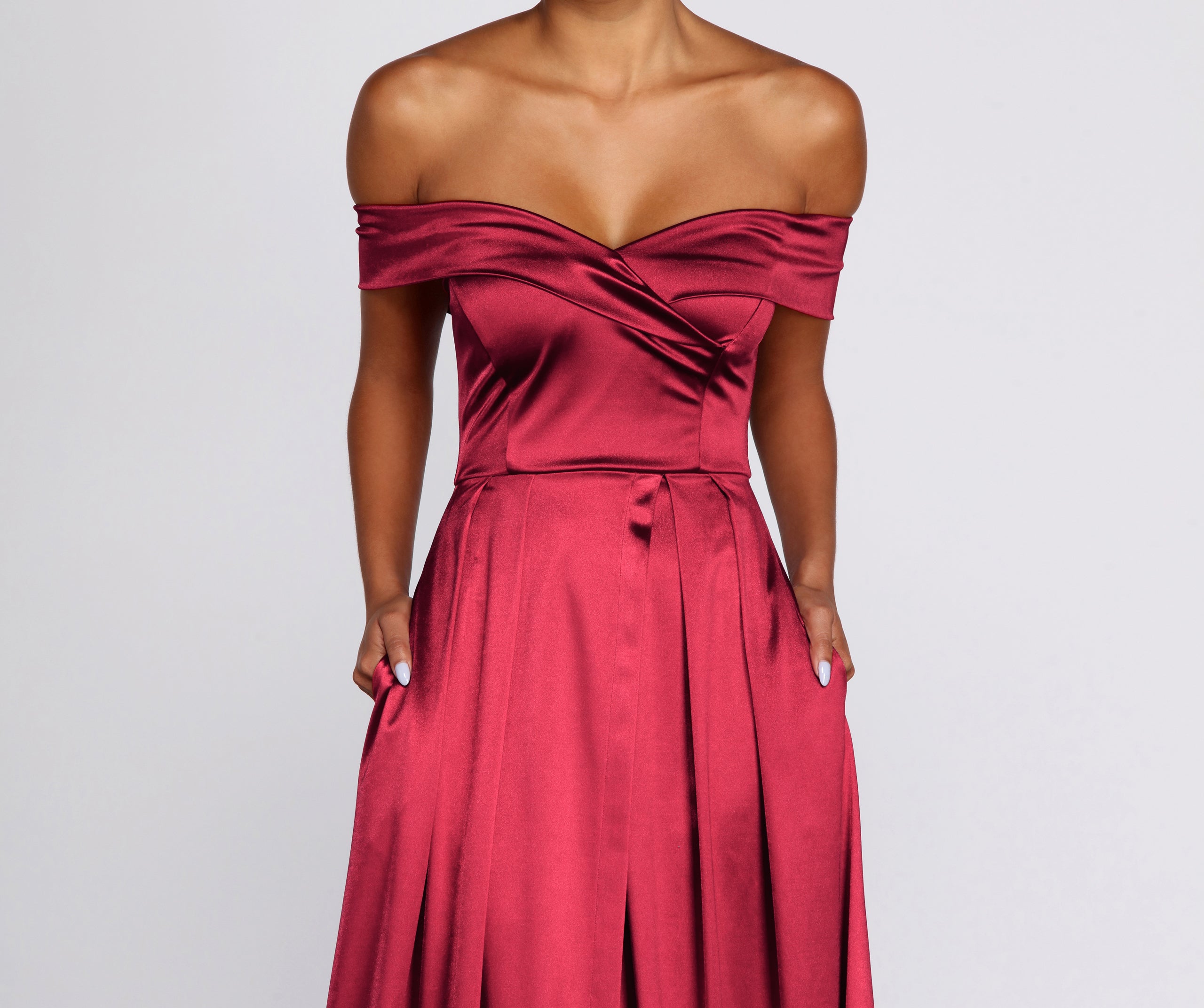 Trish Formal Off The Shoulder Dress