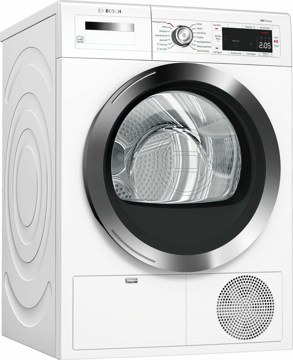 Bosch WTG865H3UC 800 Series Condenser Tumble Dryer 24'' Wtg865H3Uc