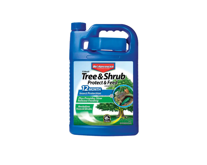 BioAdvanced 12 Month Tree  Shrub Protect  Feed II Concentrate， 1 Gal - 701615A