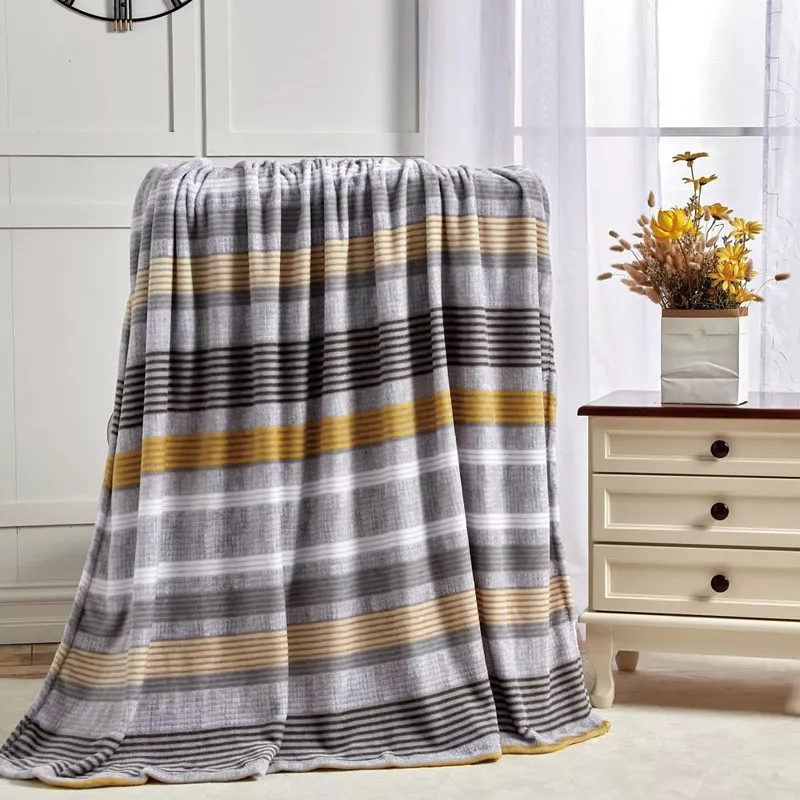 Plazatex Brea Microplush Decorative All Season 50 X 60 Throw Blanket