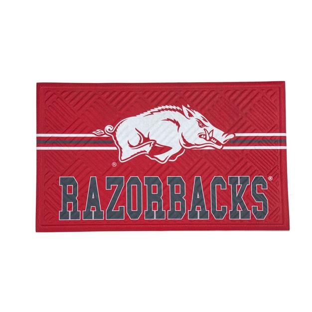 Embossed Mat Cross Hatch University Of Arkansas