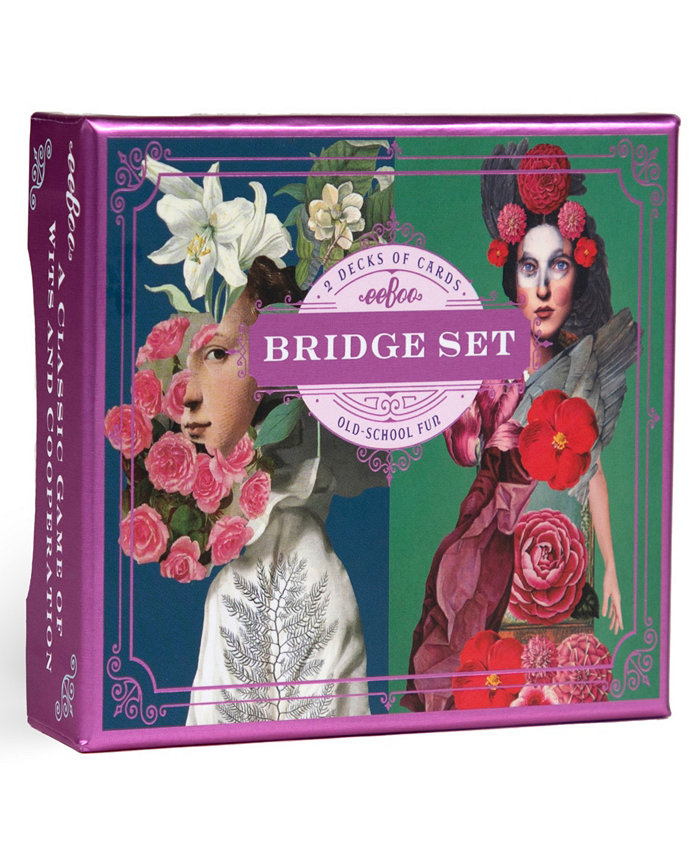 Eeboo Sarah's from the Garden Bridge Playing Card Set