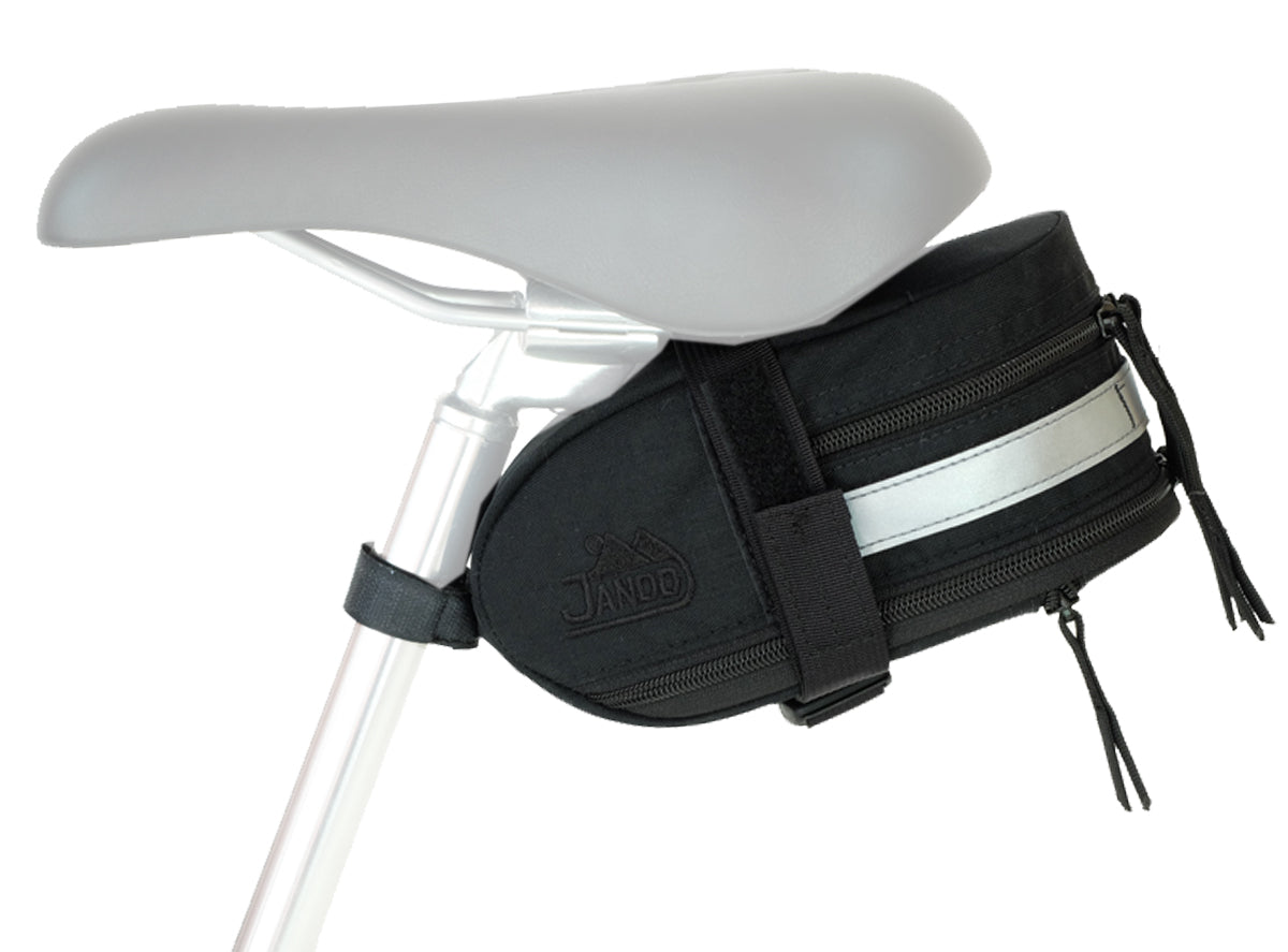 Jandd Mountaineering Mountain Wedge Expandable Saddle Bag - Black
