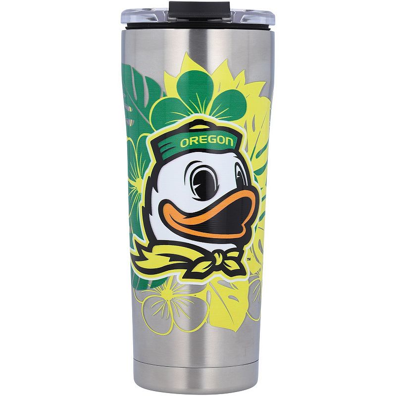 Oregon Ducks 20oz. Water Bottle with Straw