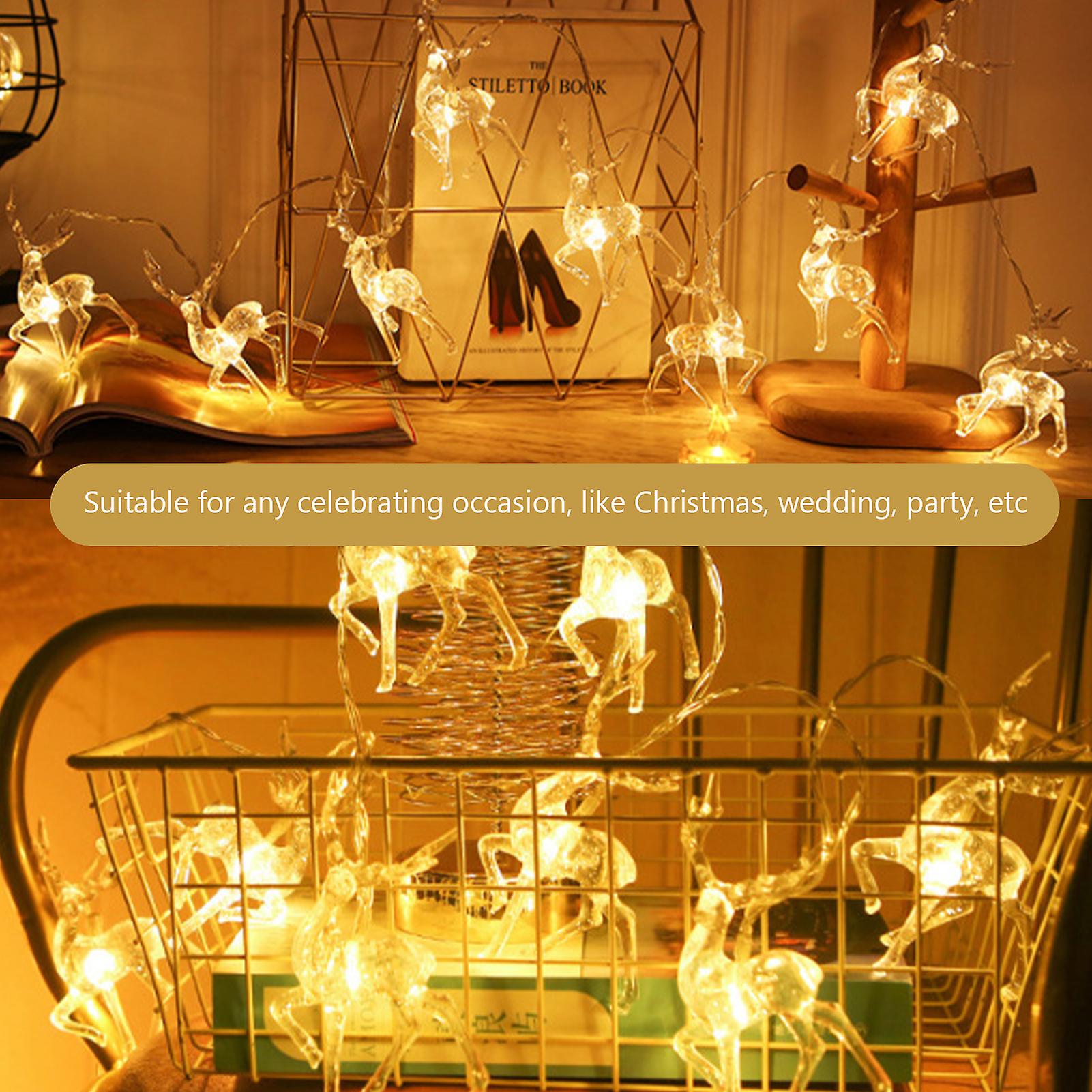 Christmas Lights Led Fairy Lights Battery Operated String Lights For Christmas Tree Garden Bedroom Party Indoor Outdoor Christmas Decorations No.25371