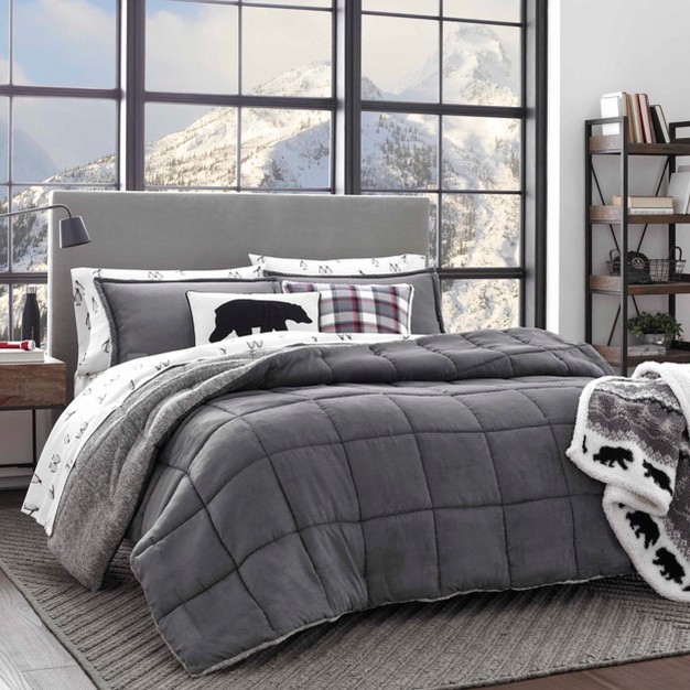 Sherwood Reversible Comforter Set Eddie Bauer