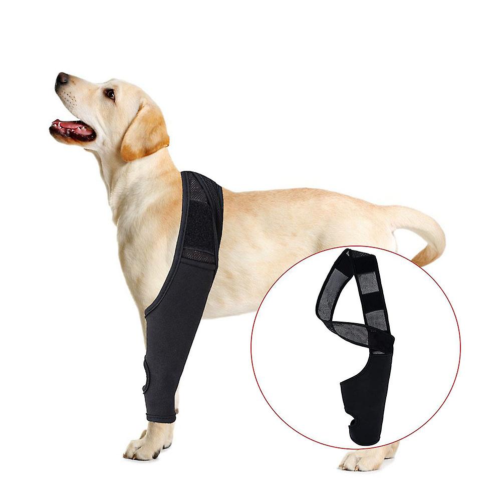 Miman Dog Knee Brace For Acl， Knee Cap Dislocation， Arthritis - Keeps The Joint Warm - Reduces Pain And Inflammation