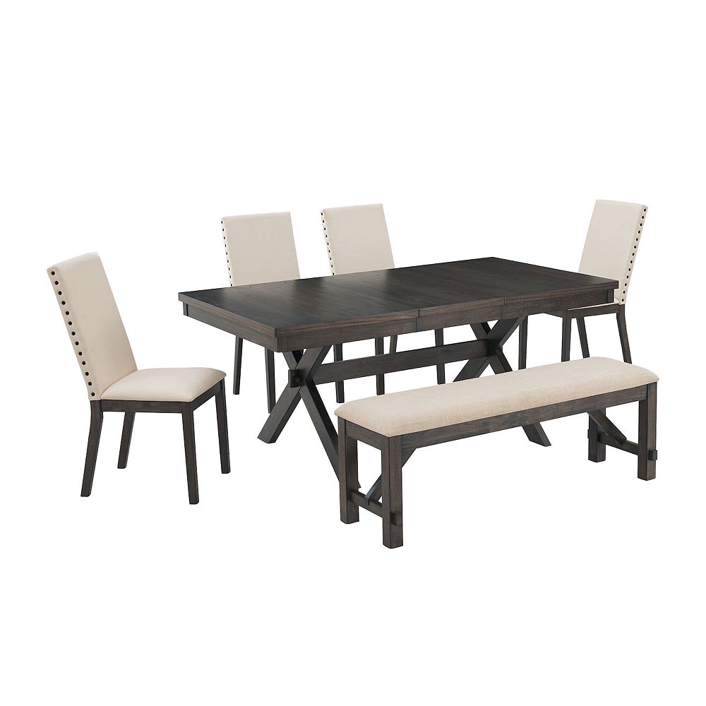 Crosley Hayden 6-piece Dining Set