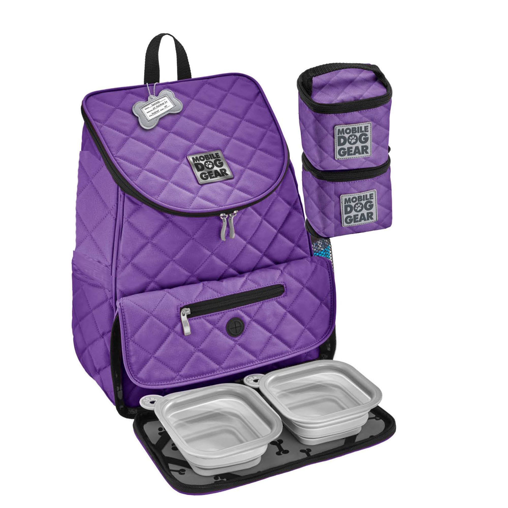 Mobile Dog Gear Purple Weekender Backpack