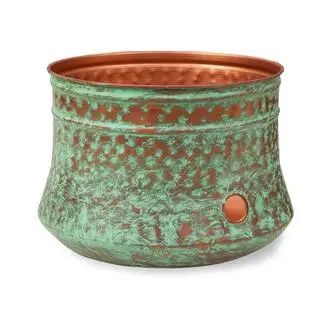 Liberty Garden Patina Steel Hose Pot 1917
