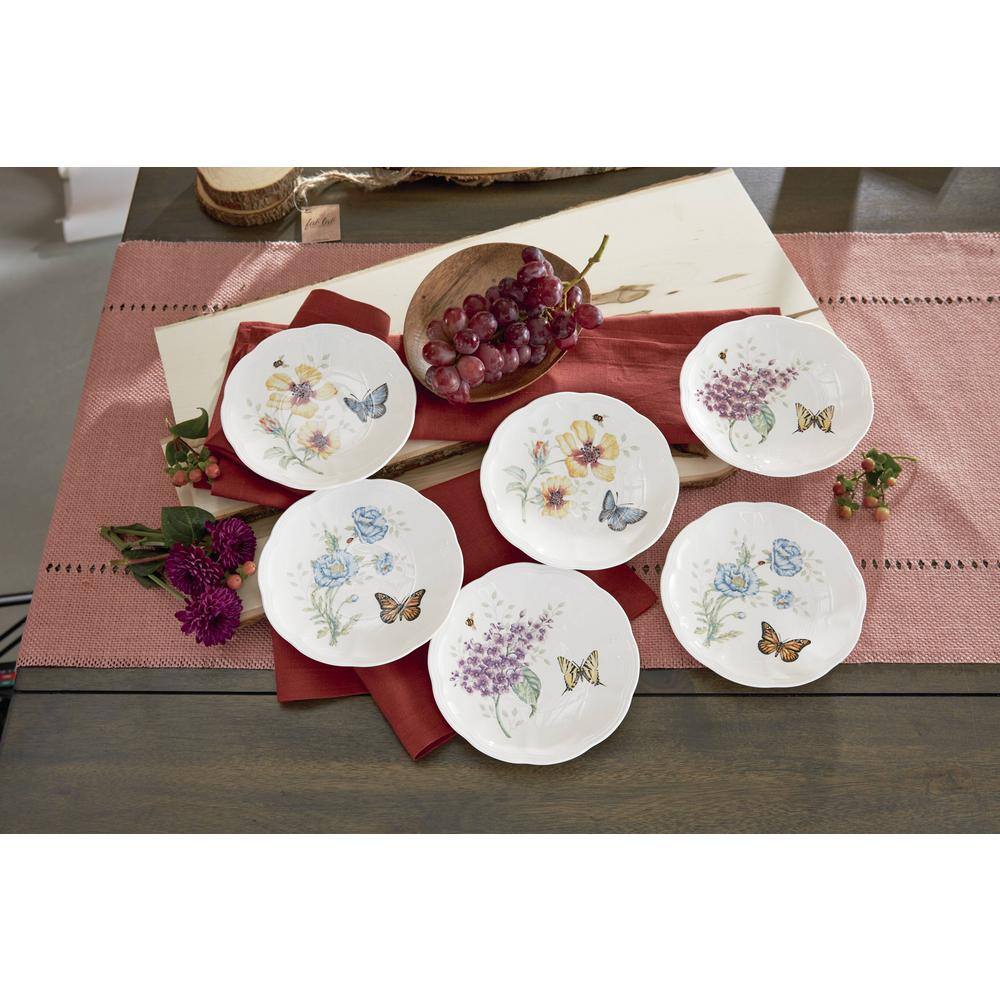 Lenox Butterfly Meadow Multi Color Party Plates (Set 6) 817046