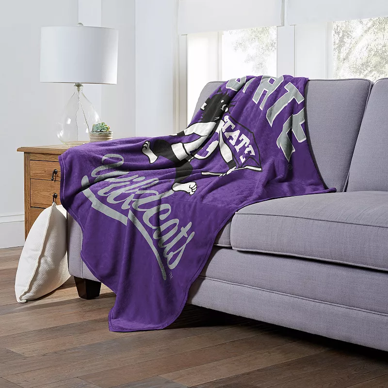 The Northwest Kansas State Wildcats Alumni Silk-Touch Throw Blanket