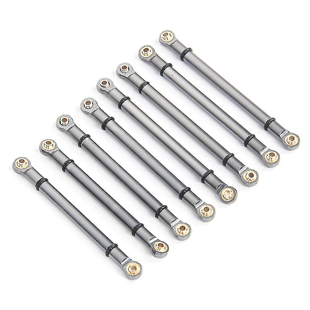 8pcs Metal Pull Rod Linkage Link Set For Hb Toys Zp1001 Zp1002 Zp1003