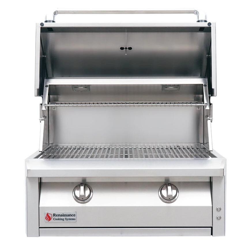 American Renaissance Grill by RCS 30-Inch 2-Burner Built-In Propane Gas Grill