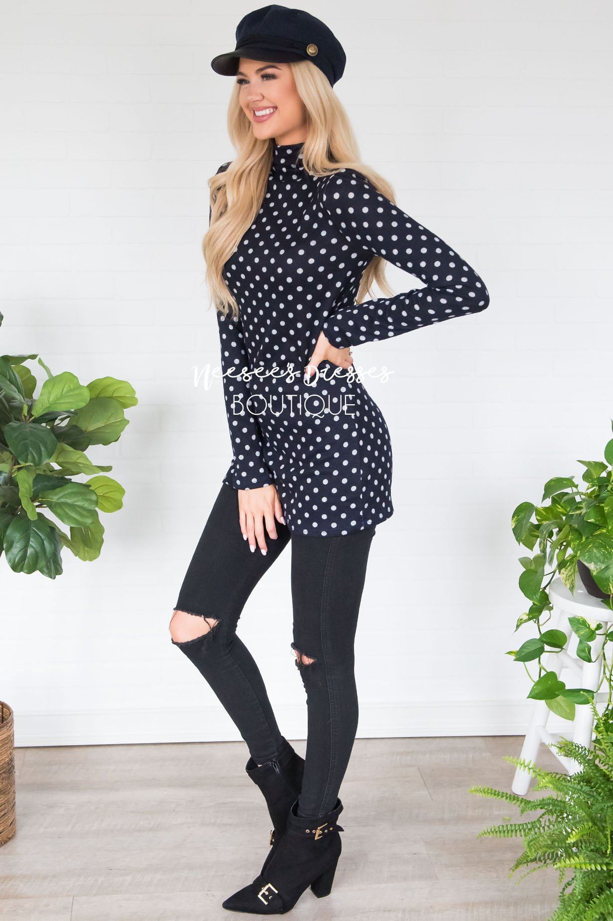 Happy Times Polka Dot Sweater