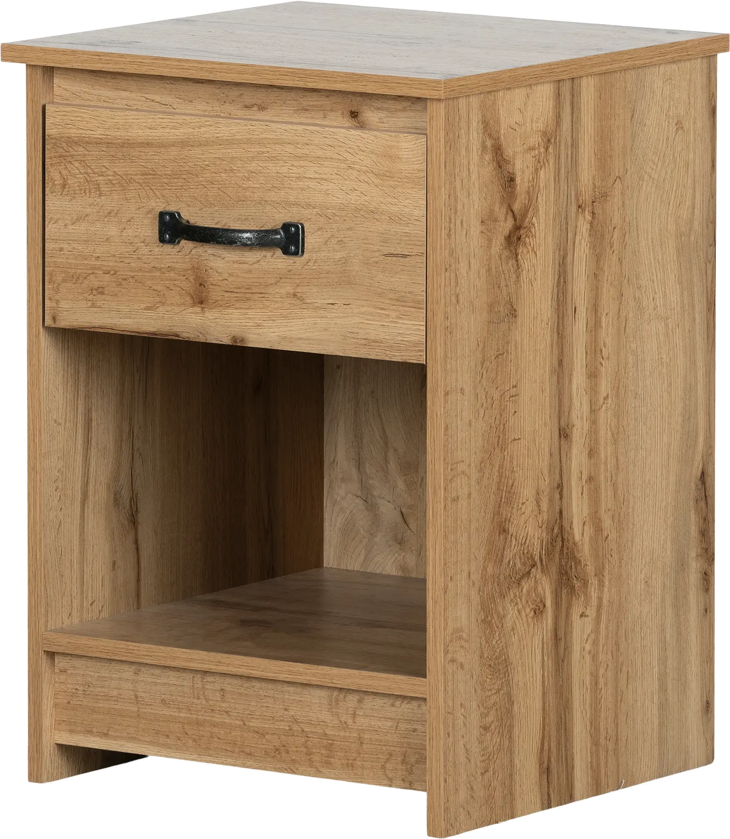 Tassio Norkdi Oak 1 Drawer Nightstand - South Shore