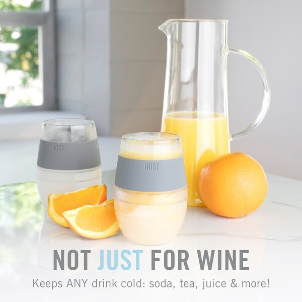 Wine FREEZE Cooling Cup in Lavender Single - 4.75