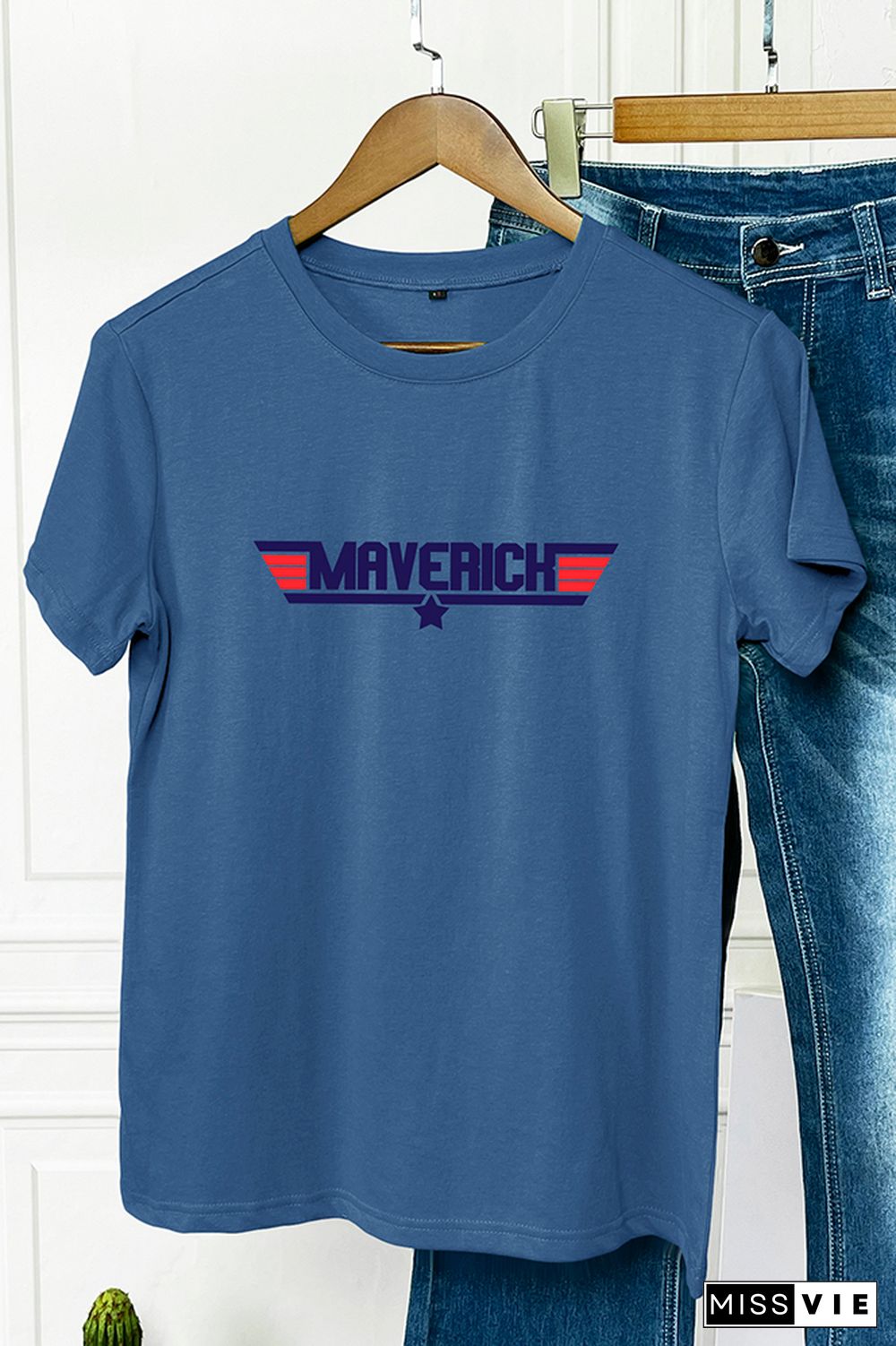 Maverick Top Gun Graphic Tee Wholesale