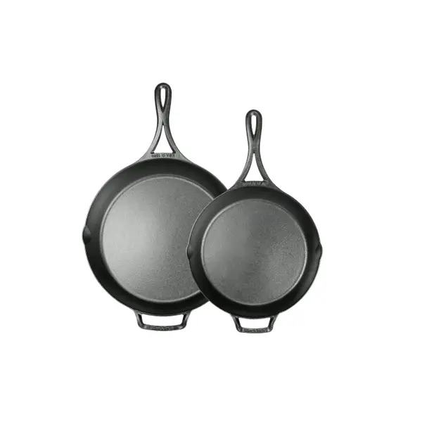 Lodge 2-Piece Blacklock Skillet Set