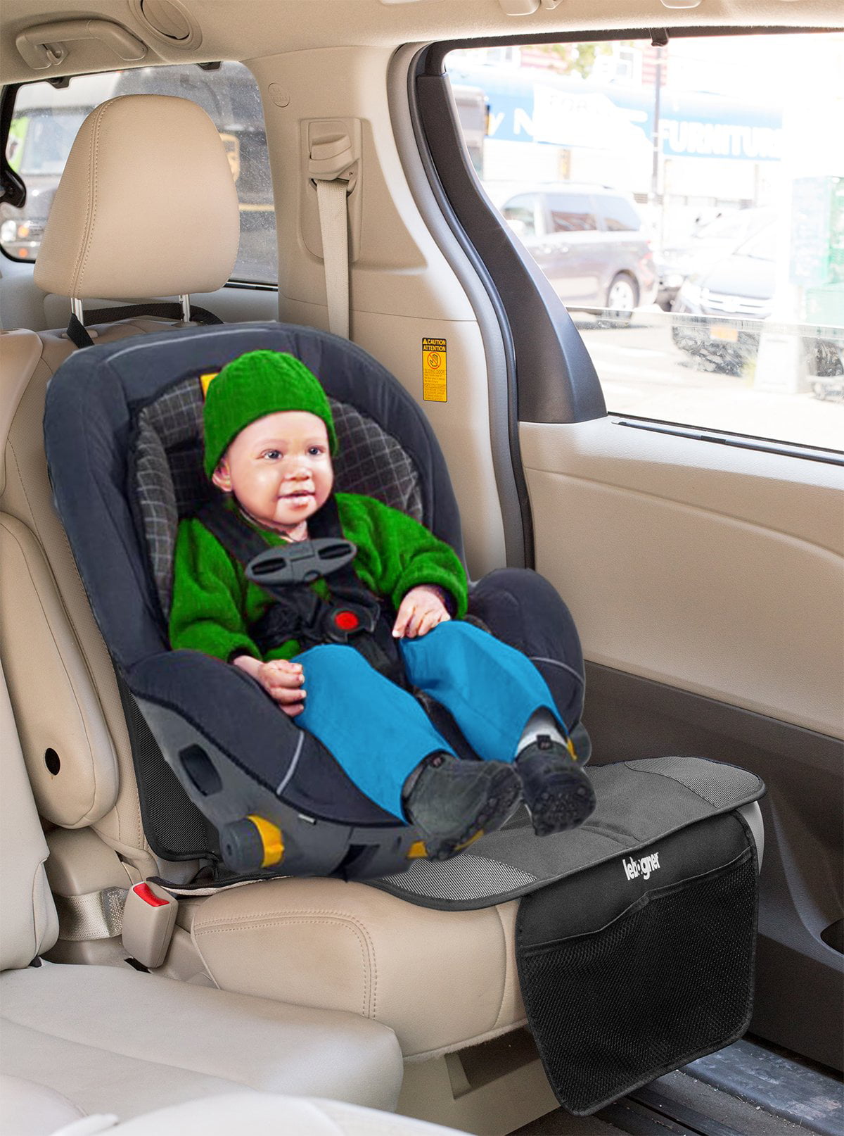 Car Seat Protector by Lebogner -