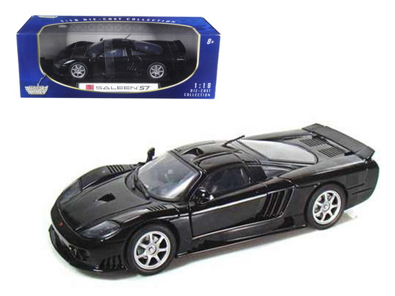 Motormax Saleen S7 Black 1/18 Diecast Model Car